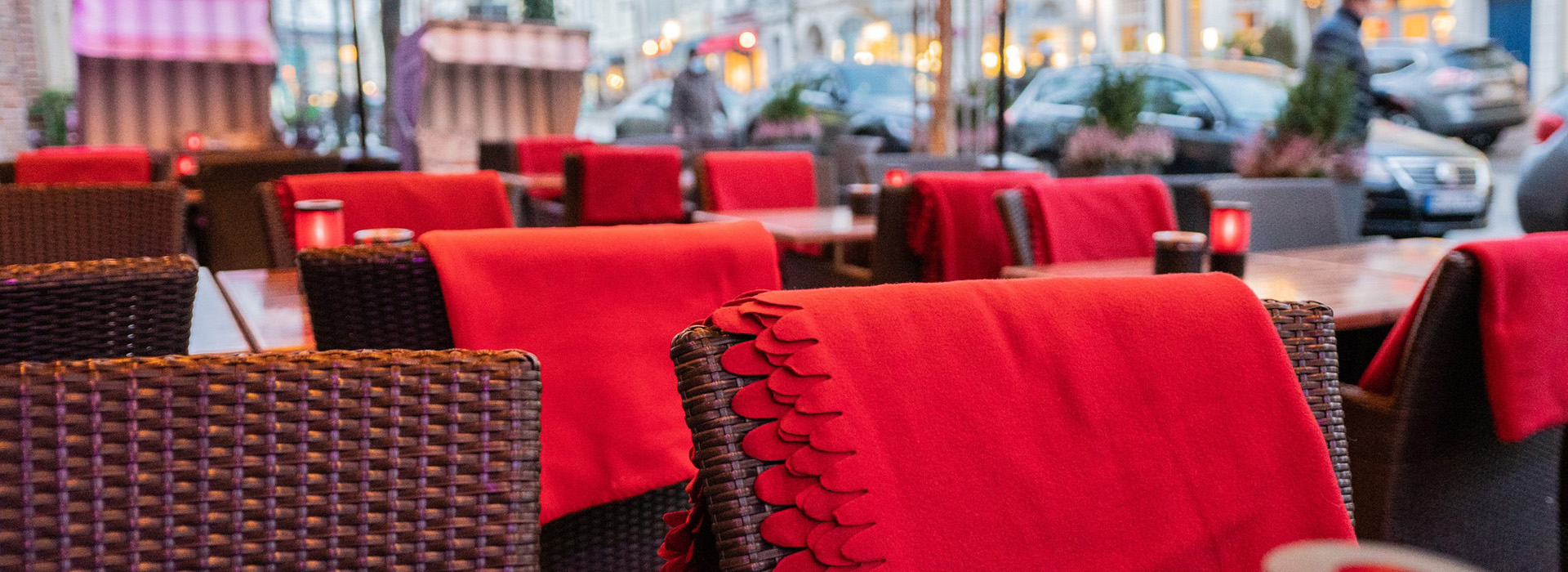 Außenbereich Jazz Café, Bar, Restaurant Lübeck